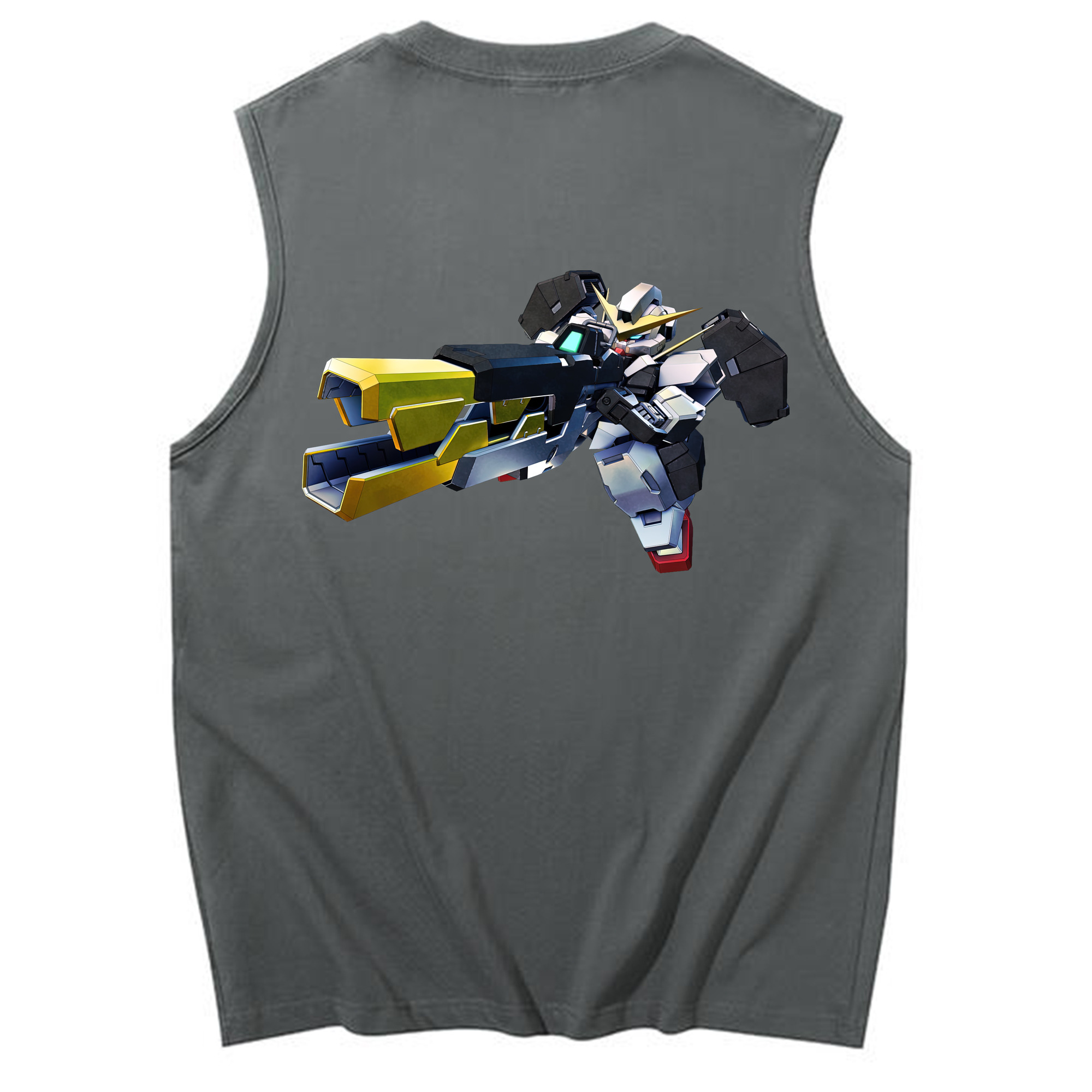 （画像用） 機動戦士ガンダム Mobile Suit Gundam コットン100％タンクトップ（背面プリント）
